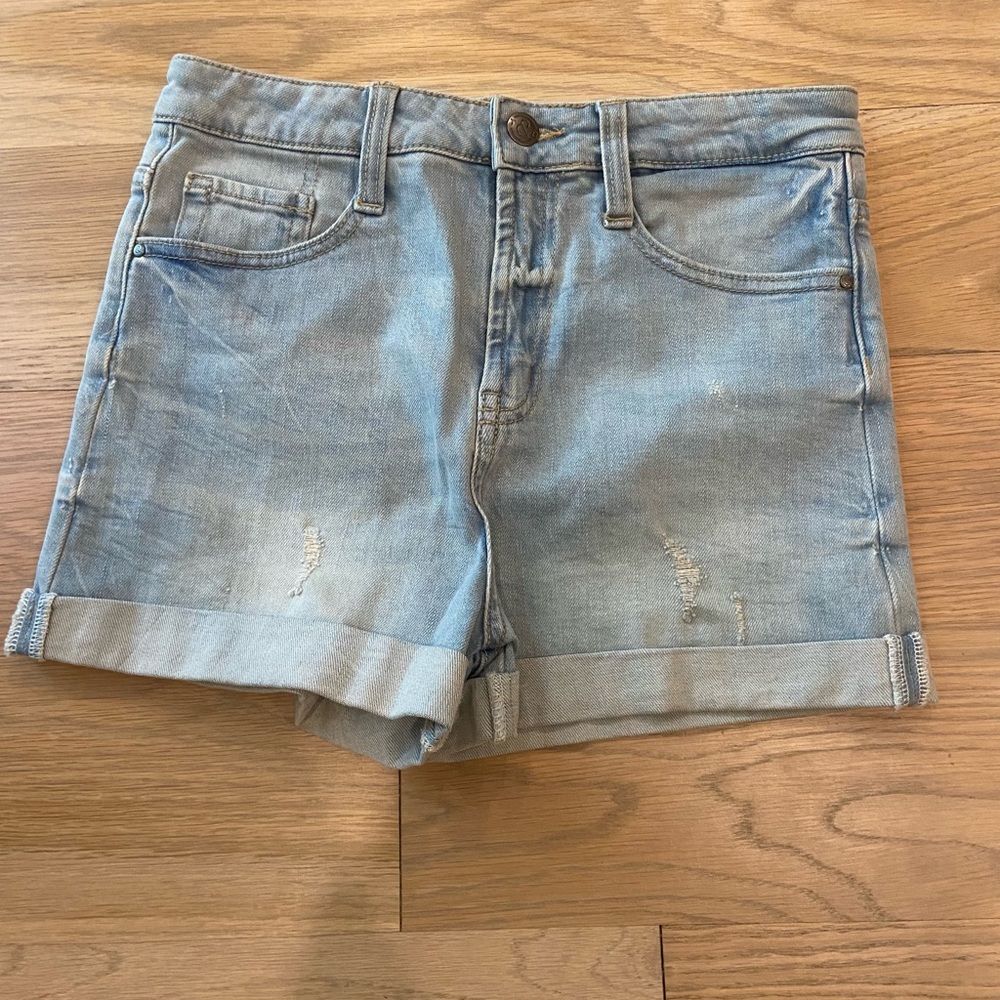 Treasure and bond kids size 14 high waist jean shorts